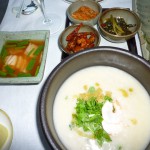 ここでも、おかゆと水キムチ