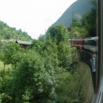 列車に乗って、いざマッターホルンへ!
