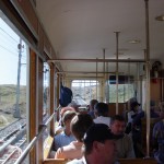 ツェルマットからゴルナーグラート登山鉄道に乗ります