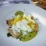 カニのエンチラーダにも身がたっぷり