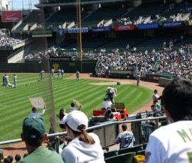 オークランド・アスレチックス(通称As)のマスコット、ゾウの「Stomper(ストムパー)