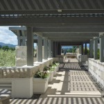 テイスティングは屋上でごゆるりと