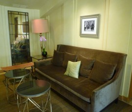 ショップもゆったりと