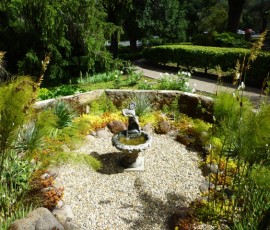 こちらはかわいい噴水