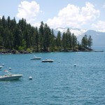 いよいよ湖に漕ぎ出します