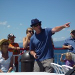 説明員のお兄さんの熱演!