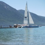 こちらは、のんびりとカタマラン