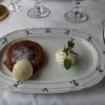 デザートはりんごのタルト