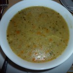 ポテトスープ。軽めでおいしい
