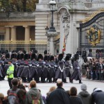 ウェリントン兵舎から交代要員の衛兵