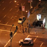 10月28日、ワールドシリーズ優勝を決め、路上で雄叫び!