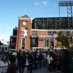 ホーム球場AT&T Parkに集まるファン