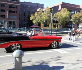 こちらのファンはマット・ケイン投手のシャツ