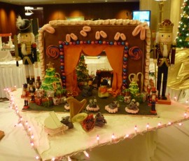 バレエ『くるみ割り人形』をモチーフにしたお菓子の家