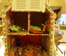 こちらはオーソドックスなお菓子の家