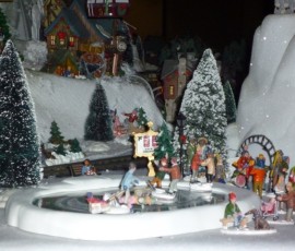 アイスリンクもリアリティー満点